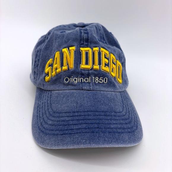 Robin Ruth Other - Robin Ruth San Diego California Embroidered Washed Denim Baseball Cap Dad Hat